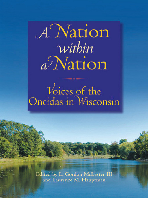 Title details for A Nation within a Nation by L. Gordon McLester III - Available